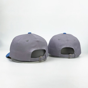 Màu xanh CHA hat với dây đeo dài tay thêu Dot và trái cây mô hình poplin Oxford vải phong cách Dobby trống CHA cap - Product Image 2