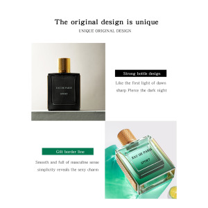 Perfume Masculino de 50 ml en Botella de Vidrio Color Madera, Fragancia Amaderada Natural Ecológica, Colonia Corporal Duradera, Sexy y Seductora - Product Image 3