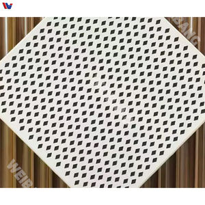 Panneau acoustique perforé écologique moderne BREEAM 3 étoiles, recyclé, pour la rénovation de bâtiments écologiques au Royaume-Uni, salon et hôtel - Product Image 2