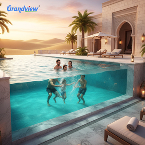 <span class=keywords><strong>Piscine</strong></span> en acrylique transparente/lumineuse écologique personnalisée avec garantie de 30 ans - Product Image 6