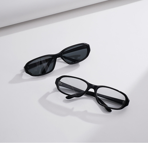 Wholesale 2026 New Style High-end Ready Small Oval Sunglasses Protective Outdoor <b>Eyewear</b> Boutique Quality - Product Image 4
