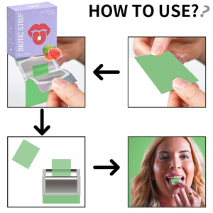 Vitamine OEM/ODM pour éclaircir la peau, favoriser la santé folliculaire, bandes buccales à action rapide à base de biotine, dose personnalisée. - Product Image 2