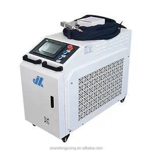 2000W Handheld Fiber Laser Corrosion and Rust Removal Cleaning Machine Cleans Rusty Iron Fence Metal Pipes Price