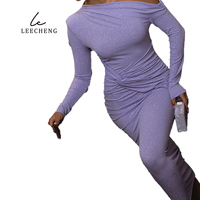 Robe courte asymétrique à col romantique et scintillant, taille empire, coupe skinny/straight-leg, style romantique