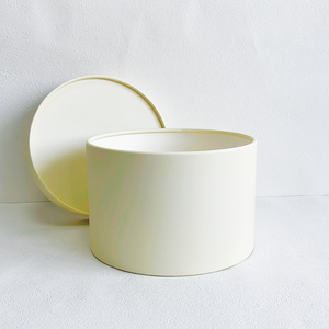 Flat Top 100% Forma de cilindro reciclado para paquete de regalo, tubo de papel con bandeja de papel - Product Image 4