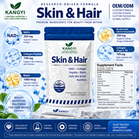 NAD+ Collagène Peptide Biotine en Poudre Sachet Individuel Complément Nutritionnel Quotidien Peau Cheveux OEM ODM