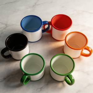 Mug à sublimation blanc 11oz - HARVIT HYMG-B376 - Design contemporain - Blanc avec revêtement de sublimation - Vente en gros usine Shandong - Product Image 2