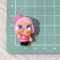 Perles fantaisie en résine 3D mignonnes et kawaii, petites perles Cry Baby faites à la main, perles décoratives pour stylos, fabrication de bijoux DIY, vente en gros