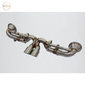 Sistema di Scarico Elettronico Ouchi con Valvola per Porsche 911 992 <span class=keywords><strong>GT3</strong></span>, Impianto di Scarico Catback in Acciaio Inox ad Alte Prestazioni - Product Image 3