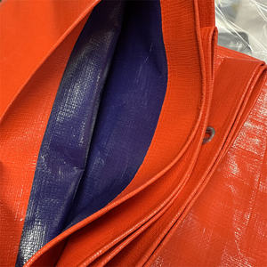 Fabricants de bâches en PE transparentes, revêtement UV, motif pour garçons et filles, bâches en PE <span class=keywords><strong>orange</strong></span> - Product Image 1