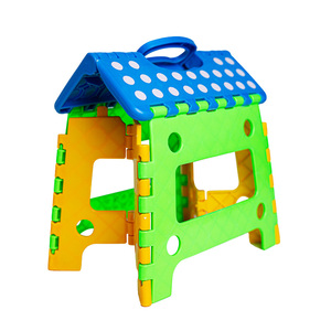 Reposapiés plegable de PP de plástico multifuncional de estilo moderno de alta calidad, asiento de Taburete elegante para niños para dormitorio, uso en parque de Hospital - Product Image 6