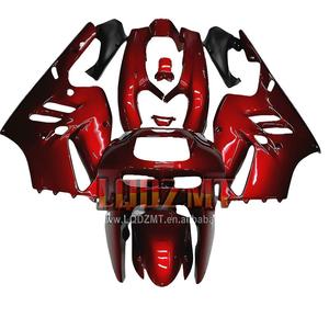 Carenado rojo brillante para <span class=keywords><strong>KAWASAKI</strong></span> NINJA <span class=keywords><strong>ZX</strong></span> 9R 900 <span class=keywords><strong>ZX</strong></span> 9R 1994 CC 9 <span class=keywords><strong>R</strong></span> ZX9R 94 95 96 97 46No.<span class=keywords><strong>4</strong></span> ZX900CC ZX900 1995 1996 1997 - Product Image 1