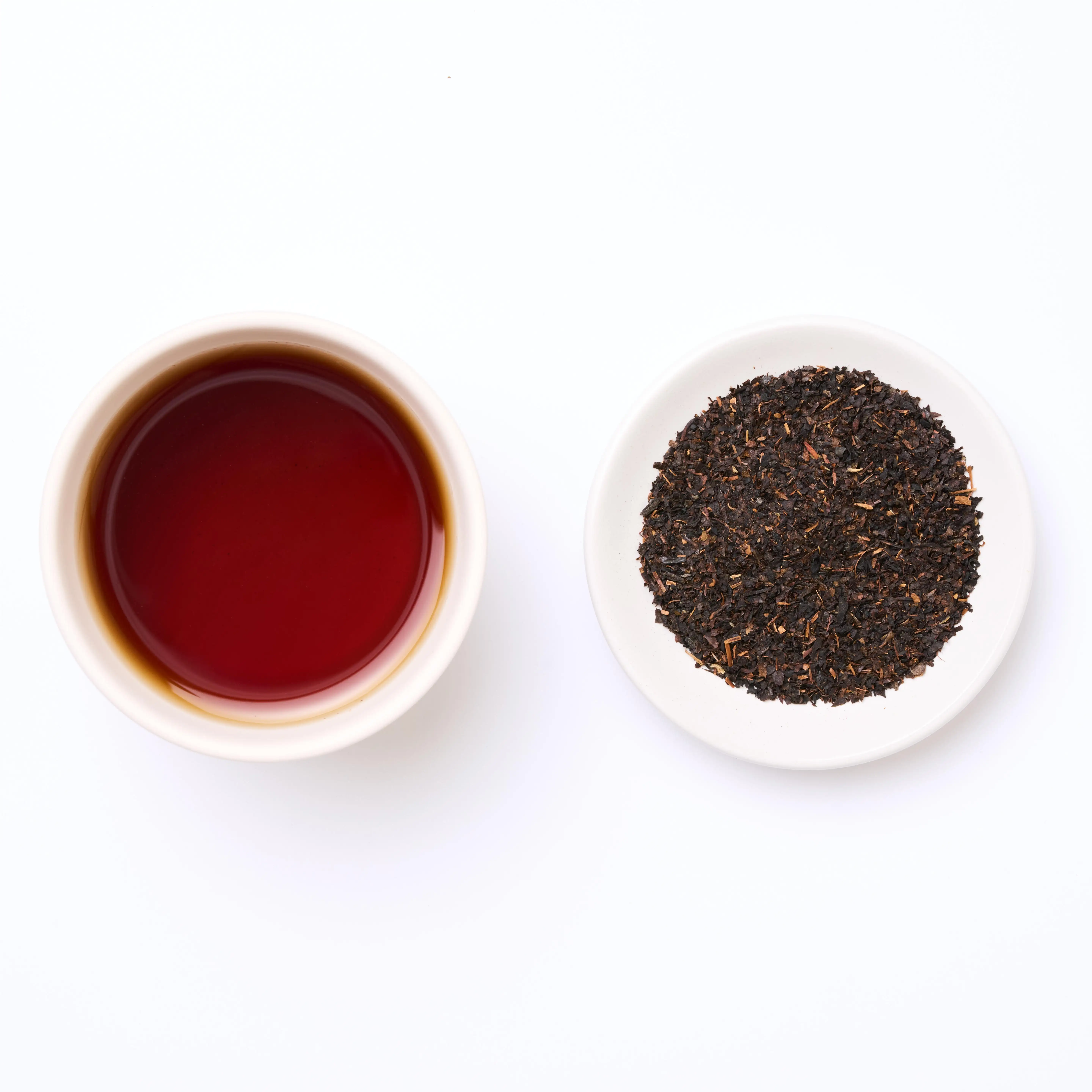 Ventas calientes Té negro de lichi-Ingrediente de té de burbujas de Taiwán-Hojas de té sueltas