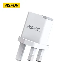Aspor Wholesale 20W Travel Fast Charger Type C Power Adapter Brick QC3.0 18W Dual Port Multi Phone Charger Cable 20w Pd Charger