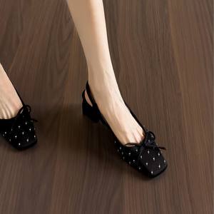 Sandalias Retro Francesas de Una Tira para Mujer, Calzado de Verano 2026, Novedad, Transpirables, con Diseño Calado, Combinables con Todo - Product Image 2