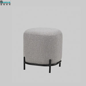 Make to Order <strong>UK</strong> Fabric <strong>Pouf</strong> in the Size of Diameter 450mm Height 450mm - Product Image 4