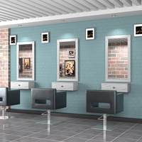 Vente chaude petit équipement de salon complet table miroir salon de coiffure salon de beauté avec miroir et station de miroir de stockage