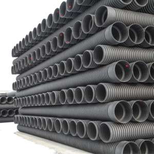 Hdpe שכבה כפולה גלי ניקוז צינור ניקוז צינורות ניקוז s4/sn8/sn10 - Product Image 1