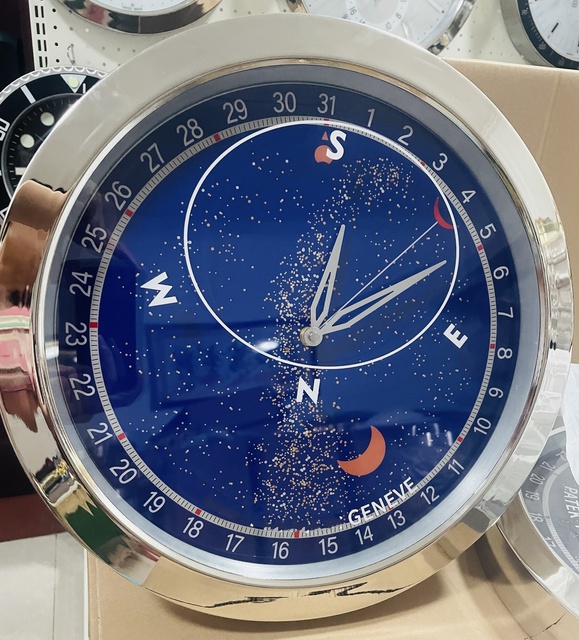Wall Clock All Metal Material Luxury Date Luminous Clock in Wall Home Decoration Wall Watch Clocks Ap CLOCK