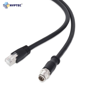 RJ45 to M12-8P X-Coded Industrial <b>Camera</b> Cable Reliable Connection High Performance Vision System Cable - Product Image 2