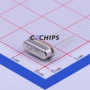 KUS040002020 Crystal (Passive) HC-49S Crystal Oscillator Through Hole Crystal Oscillator 4MHz 20ppm 20pF - Product Image 1