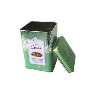La fenêtre transparente de boîte de bidon de <span class=keywords><strong>thé</strong></span> de <span class=keywords><strong>twinings</strong></span> de cube carré sur le couvercle peut être choisie - Product Image 5
