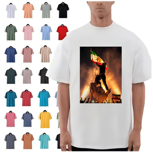 เสื้อยืดแฟชั่นดีไซน์สตรีทแวร์ลำลองผ้าคอตตอน 100% หนานุ่ม พิมพ์ลายตามสั่ง คุณภาพสูง ขายดี - Product Image 1