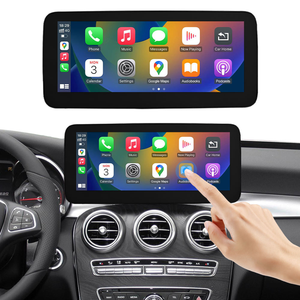 <span class=keywords><strong>Écran</strong></span> <span class=keywords><strong>Multimédia</strong></span> sans Fil Apple CarPlay Android Auto pour Mercedes-Benz Classe C W205 GLC Classe V W447 2015-2018 NTG5.0 - Product Image 1