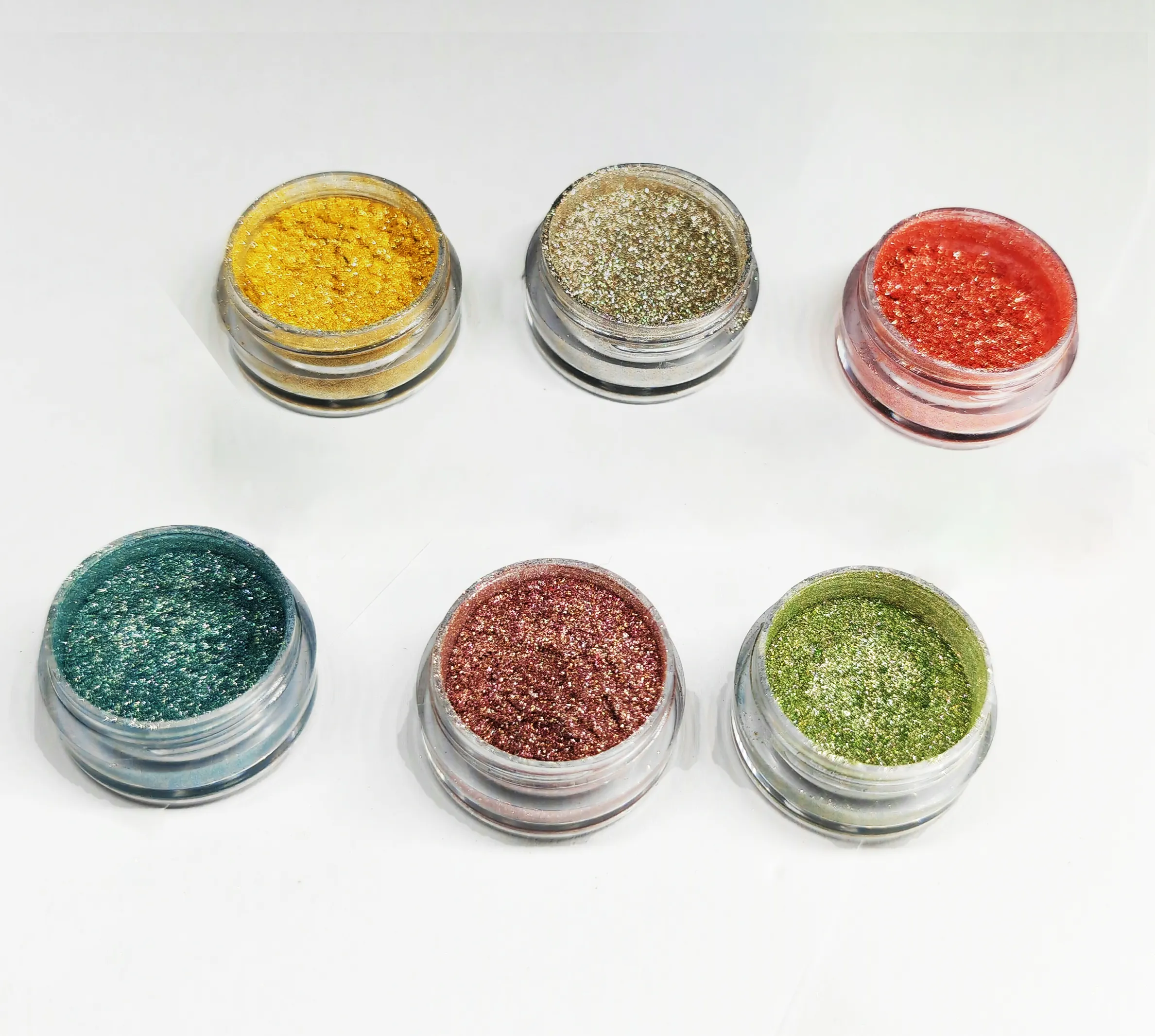 New Cosmetic pearl powder borosilicate glass pigments powders
