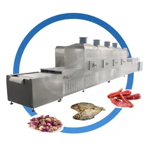 ORME Tunnel Microwave Dryer 150kw Fish Commercial Dry Heavy Duty Dehydration Machine Price for Food Plant