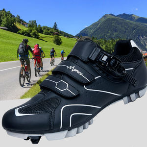 <span class=keywords><strong>Zapatillas</strong></span> de Ciclismo <span class=keywords><strong>MTB</strong></span> Lock para Hombre y Mujer, para Todas las Estaciones, con Forro de Malla, Parte Superior de PU, Suela de Goma, Dinámicas - Product Image 2