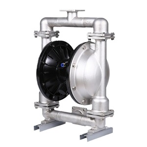 Pneumatic Diaphragm <b>Pump</b> Stainless Steel QBY 40 QBK 25 Flange Connection 1 In Discharge 10 100 L Min Flow Rate - Product Image 1