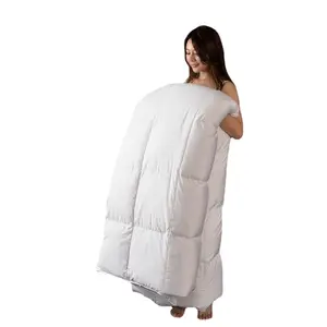 Duvet Bộ Đồ Giường Cho Khách Sạn Nhà Thoải Mái Duvet Tùy Chỉnh Bông Thiết Kế Gosse Xuống Làm Đầy Bông Vải