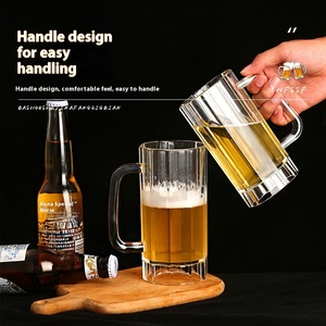 Dày PC Nhựa Trong Suốt Đồ Uống Cup Có Thể Hình Dạng Xử Lý Rơm Drop Chịu Nhiệt Dự Thảo Bia Cup Phong Cách Khác Nhau - Product Image 2