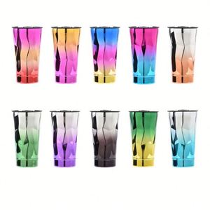 Manufacturer Direct <b>Large</b> Capacity Stainless Steel Tumbler Fashionable Insulated Coffee Water Beer Cup Cross-Border <b>Mugs</b> - Product Image 1