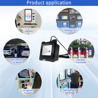 Lector de Códigos de Barras de Montaje Fijo de Alta Velocidad EMT6022C, Escáner de Códigos QR Integrado 1D/2D