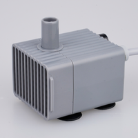 Pompe à eau submersible micro 5V DC avec moteur sans balais pour aquarium, faible pression