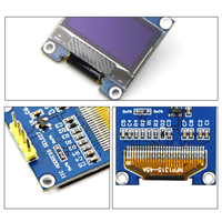 Pantalla OLED de 0,96 pulgadas, controlador SSD1306, módulo de pantalla serial IIC de 4 pines, 128*64, 3V-5V, Compatible con STM32 Raspberry Pi
