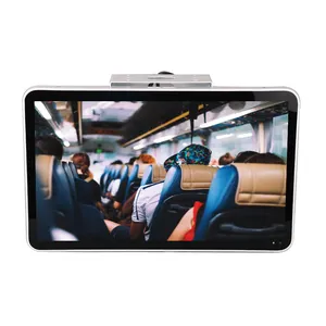 Bus Lcd Led Media Player Digitale Monitor Android Wifi 3G 4G Tv Reclame 21.5 Inch Bus Monitor 24V Bus Reclame Monitor