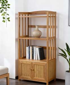 <span class=keywords><strong>ชั้น</strong></span><span class=keywords><strong>วาง</strong></span><span class=keywords><strong>ของ</strong></span>ไม้ธรรมชาติพร้อมตู้เก็บของสำหรับห้องนั่งเล่นหรือห้อง<span class=keywords><strong>ครัว</strong></span> - Product Image 2