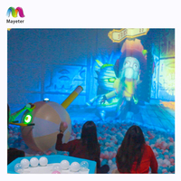 Jeu de fléchettes interactif mural immersif professionnel Smash darts Ball, simulateur de tir pour enfants