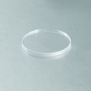 Ventana VUV de fluoruro de magnesio MgF2 pulido plano redondo de alta transmisión personalizada Ventana de vidrio óptico recubierto AR - Product Image 3