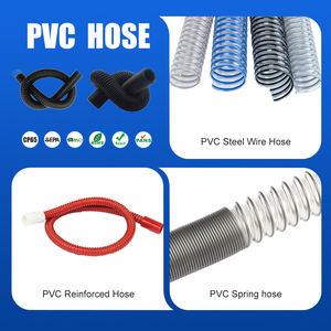 สายยางพีวีซีแบบยืดหยุ่น ขนาดตามสั่ง ทนทานต่อสุญญากาศ กันน้ำ สำหรับรดน้ำสวนกลางแจ้ง ระบบชลประทานในฟาร์ม - Product Image 1