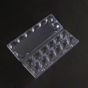 Most Popular 12 Pcs Eggs <b>Tray</b> for Chicken Duck Incubator PET <b>Plastic</b> for Sale Egg <b>Trays</b> Free Samples - Product Image 4