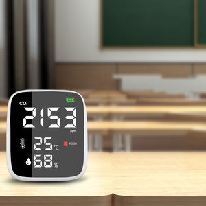 Portátil Mini Monitor De CO2 Li-Bateria Recarregável Detector De Qualidade Do Ar com Alarme On/<span class=keywords><strong>Off</strong></span> Analisadores De Gás De Dióxido De Carbono - Product Image 4