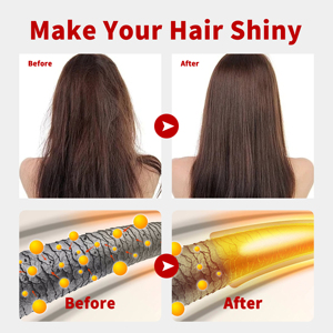 Serie profesional Mascarilla <span class=keywords><strong>para</strong></span> <span class=keywords><strong>el</strong></span> cabello con aceite de argán orgánico Acondicionador profundo hidratante natural <span class=keywords><strong>para</strong></span> <span class=keywords><strong>el</strong></span> tratamiento de reparación del cabello <span class=keywords><strong>dañado</strong></span> - Product Image 4