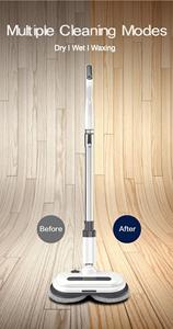 Mop Elettrico Rotante con <span class=keywords><strong>Secchio</strong></span> di Lavaggio Automatico, Potente Sistema di Pulizia Pavimenti, Scrubber Rotante Senza Fili per Uso Domestico - Product Image 3