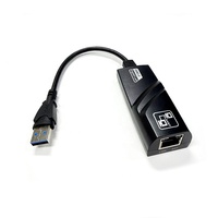 2026 USB3.0 1000Mbps Lan USB3.0 Adaptor Ethernet 10/100/1000Mbps Female RJ45 Instalasi Plug and Play