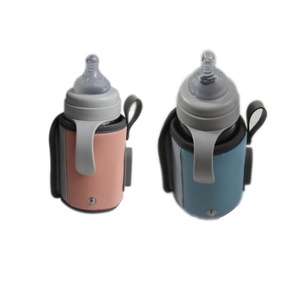 Temperature Adjust Fast Feeding Milk Warmer Smart <b>Usb</b> Portable Baby Food Makers Yellow Baby Bottle Warmer - Product Image 5
