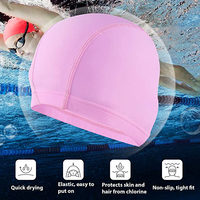 Haute élasticité pour bonnet de bain ly-cra pour femmes hommes filles enfants taille unique avec latex de nylon respirant personnalisé garde les cheveux propres